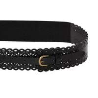 a.n.a 63mm Crochet Womens Belt