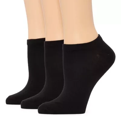 Mixit Everyday Essential 3 Pair No Show Socks Womens