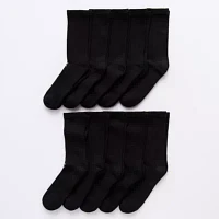 Xersion Quick-Dri 10 Pair Crew Socks Mens