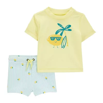 Carter's Baby Boys Rash Guard Set
