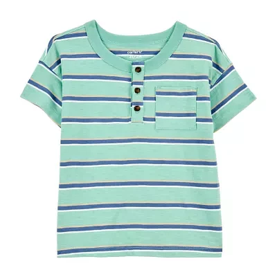 Carter's Toddler Boys Short Sleeve Henley Shirt