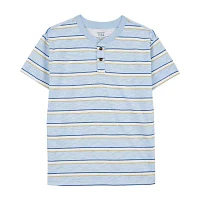 Carter's Little & Big Boys Short Sleeve Henley Shirt