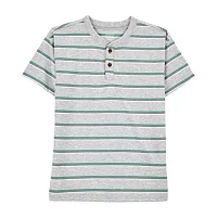 Carter's Little & Big Boys Short Sleeve Henley Shirt