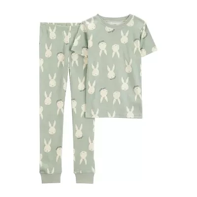 Carter's Easter Little & Big Unisex 2-pc. Pajama Set