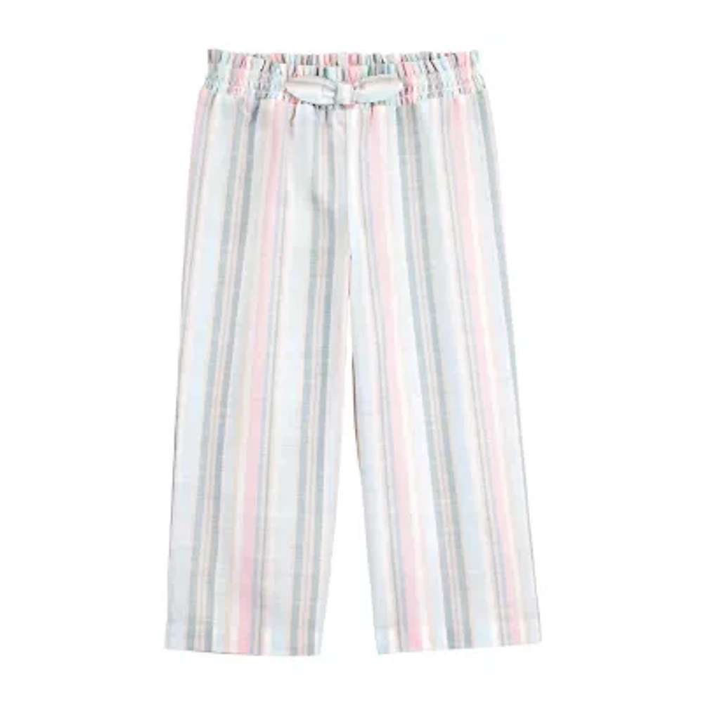 Carter's Toddler Girls Wide Leg Pull-On Pants