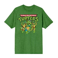 Mens Short Sleeve Teenage Mutant Ninja Turtles Graphic T-Shirt