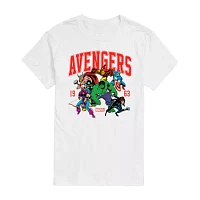 Mens Short Sleeve Marvel Avengers Graphic T-Shirt