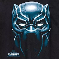 Mens Short Sleeve Black Panther Marvel Graphic T-Shirt