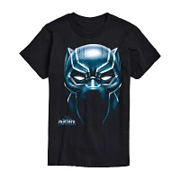 Mens Short Sleeve Black Panther Marvel Graphic T-Shirt