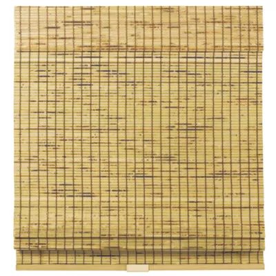 Burnout Bamboo Cordless Roman Shade