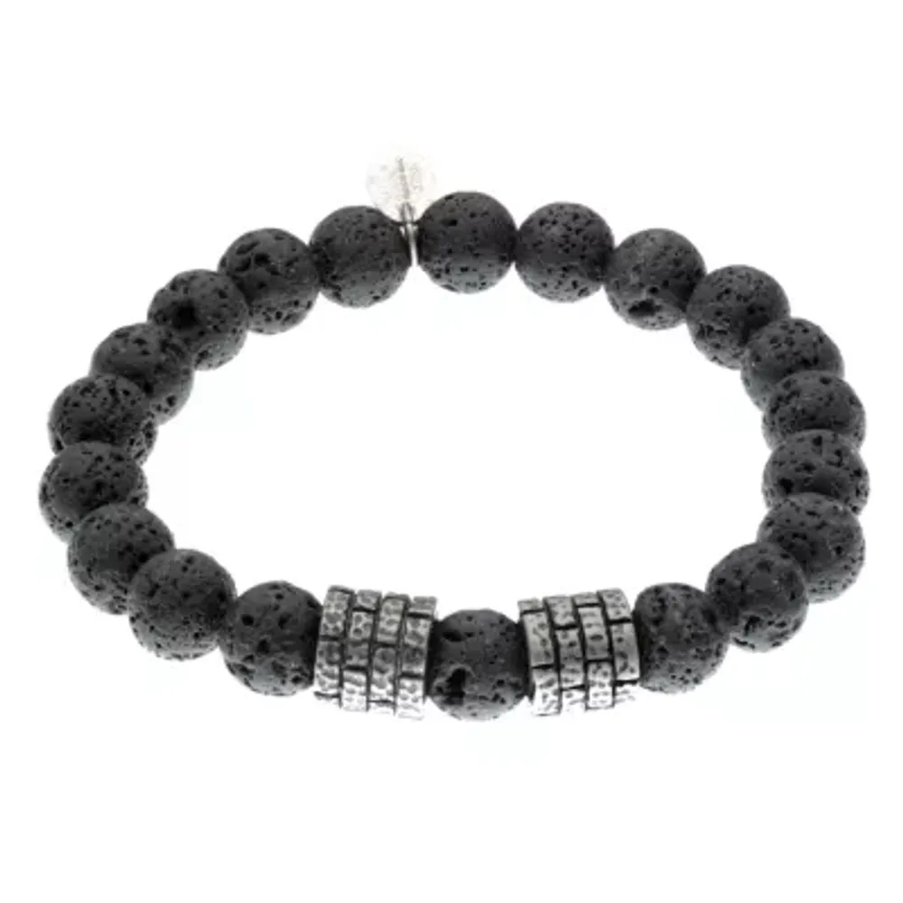 Stainless Steel Beaded Bracelet