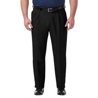 Haggar® Big and Tall Premium Comfort  Classic Fit Pleated Expandable Waist Dress Pants