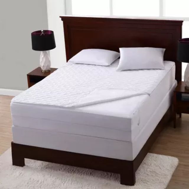 Serta Total Protection Mattress Pad, Color: White - JCPenney