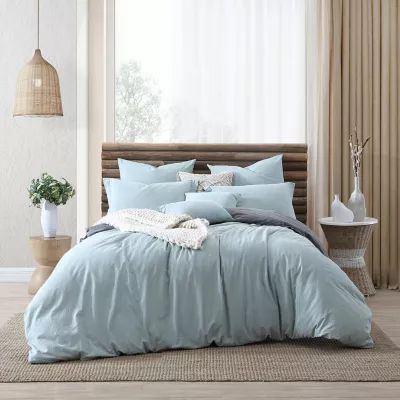 Swift Home Valatie 3-Pc. Reversible Duvet Cover Set