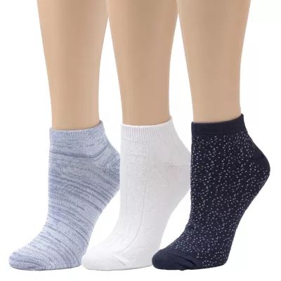 Cuddl Duds Pair Low Cut Socks Womens