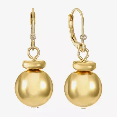 Monet Jewelry Gold Tone Drop Earrings