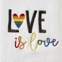 Saturday Knight Love Is Love 2-pc. Hand Towel