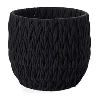 Baum Vertical Weave Round Rope Basket