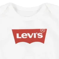 Levi's Baby Boys 2-pc. Crew Neck Short Sleeve Bodysuit Set