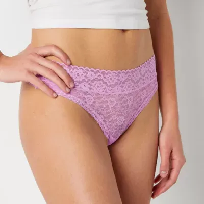Arizona Body All Over Lace Thong Panty