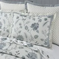 Queen Street Blue Ivy 4-pc. Floral Extra Weight Comforter Set