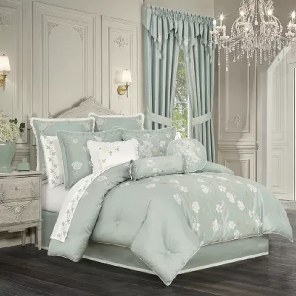 Royal Court Spring Garden 4-pc. Floral Extra Weight Comforter Set