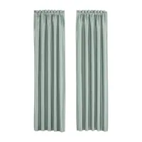 Royal Court Sring Garden Light-Filtering Rod Pocket Set of 2 Curtain Panel