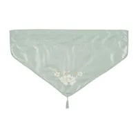 Royal Court Spring Garden Rod Pocket Ascot Valance