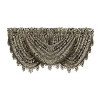 Queen Street Terra Rod Pocket Waterfall Valance