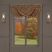 Queen Street Harvena Rod Pocket Waterfall Valance