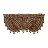 Queen Street Harvena Rod Pocket Waterfall Valance