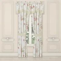 Queen Street Amina Light-Filtering Rod Pocket Set of 2 Curtain Panel