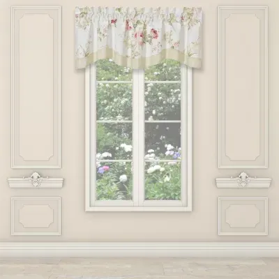 Queen Street Amina Rod Pocket Scallop Valances