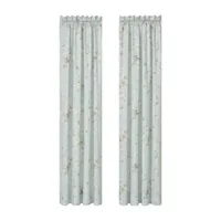 Queen Street Cadie Light-Filtering Rod Pocket Set of 2 Curtain Panel