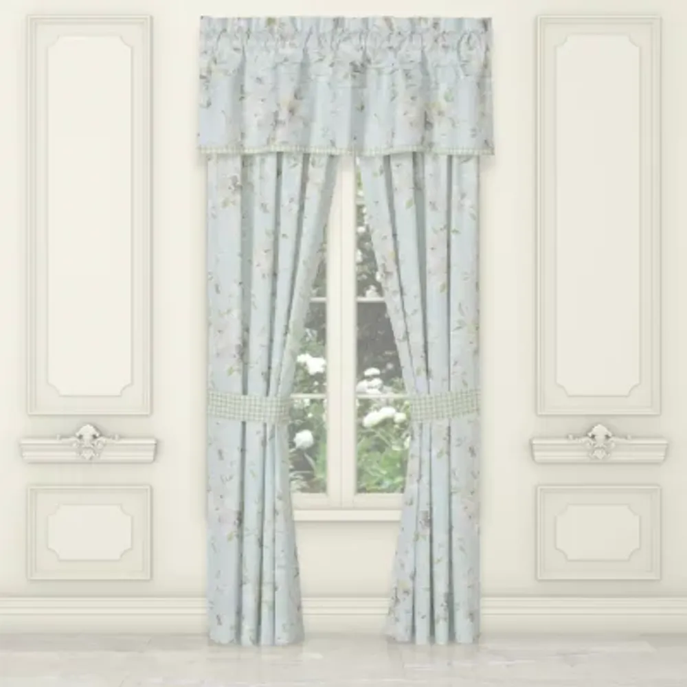 Queen Street Cadie Rod Pocket Tailored Valance