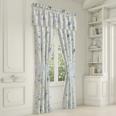 Queen Street Cecile Light-Filtering Rod Pocket Set of 2 Curtain Panel