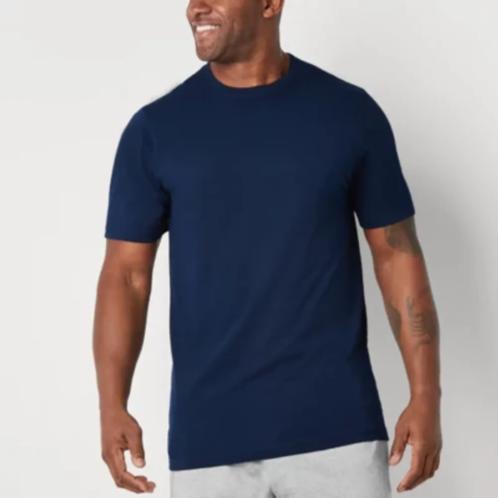 Xersion Xtreme Mens Crew Neck Short Sleeve T-Shirt Big and Tall