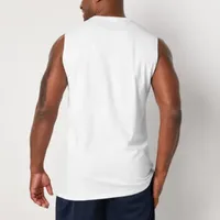 Xersion Cotton Mens Big and Tall Sleeveless Muscle T-Shirt