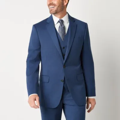 Stafford Signature Coolmax Birdseye Mens Stretch Fabric Classic Fit Suit Jacket