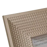 Northlight 4" X 6" Gold Honeycomb Tabletop Frame