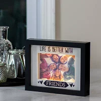 Northlight 4" X 6" Led "Life Is Better With Friends" Matted Lighted Digital Frame