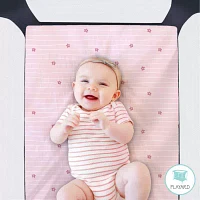 The Peanutshell Daisy 3-pc. Playard Sheet