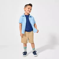 Thereabouts Little & Big Boys Adjustable Waist Pull-On Jogger Short