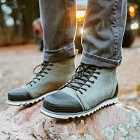 Territory Mens Altitude Flat Heel Lace-Up Boots