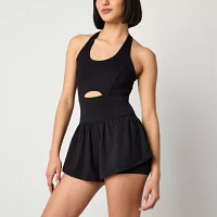 Arizona Sleeveless Romper-Juniors