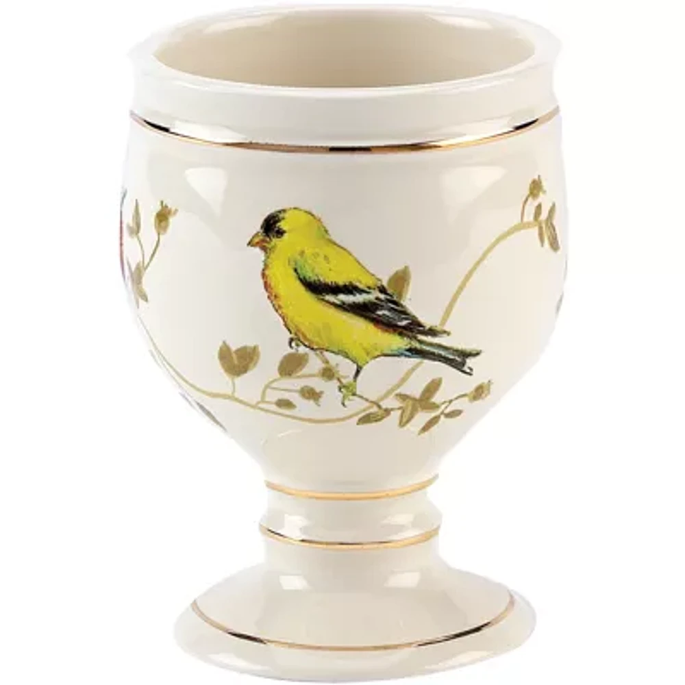 Avanti Gilded Birds Bath Tumbler