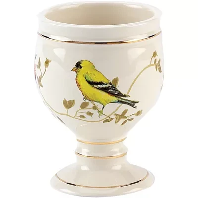 Avanti Gilded Birds Bath Tumbler