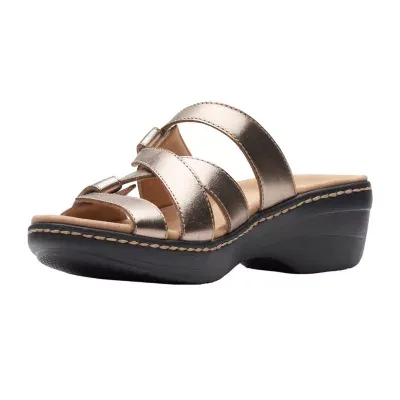 Clarks Womens Merliah Karli Wedge Sandals