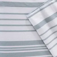 Linery Cotton Stripe Flannel Wrinkle Resistant Sheet Set