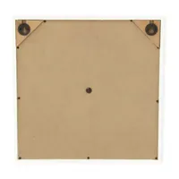 Vita Framed Elegant Flower Metal Wall Art